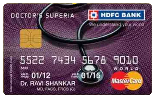 HDFC Bank Doctor’s Superia Credit Card
