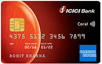 ICICI Bank Coral Amex Credit Card
