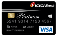ICICI Bank Platinum Chip Credit Card